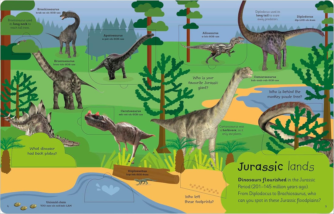 My Very Important Lift-the-Flap-Book: Dinosaurs and other prehistoric life