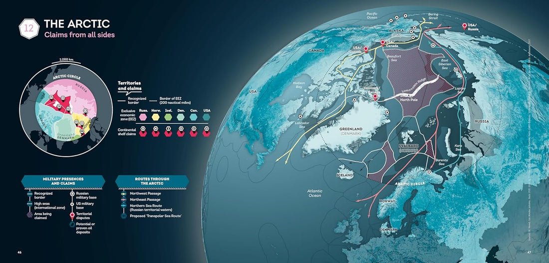 Atlas of Borders: Walls, Migrations, and Conflict in 70 Maps