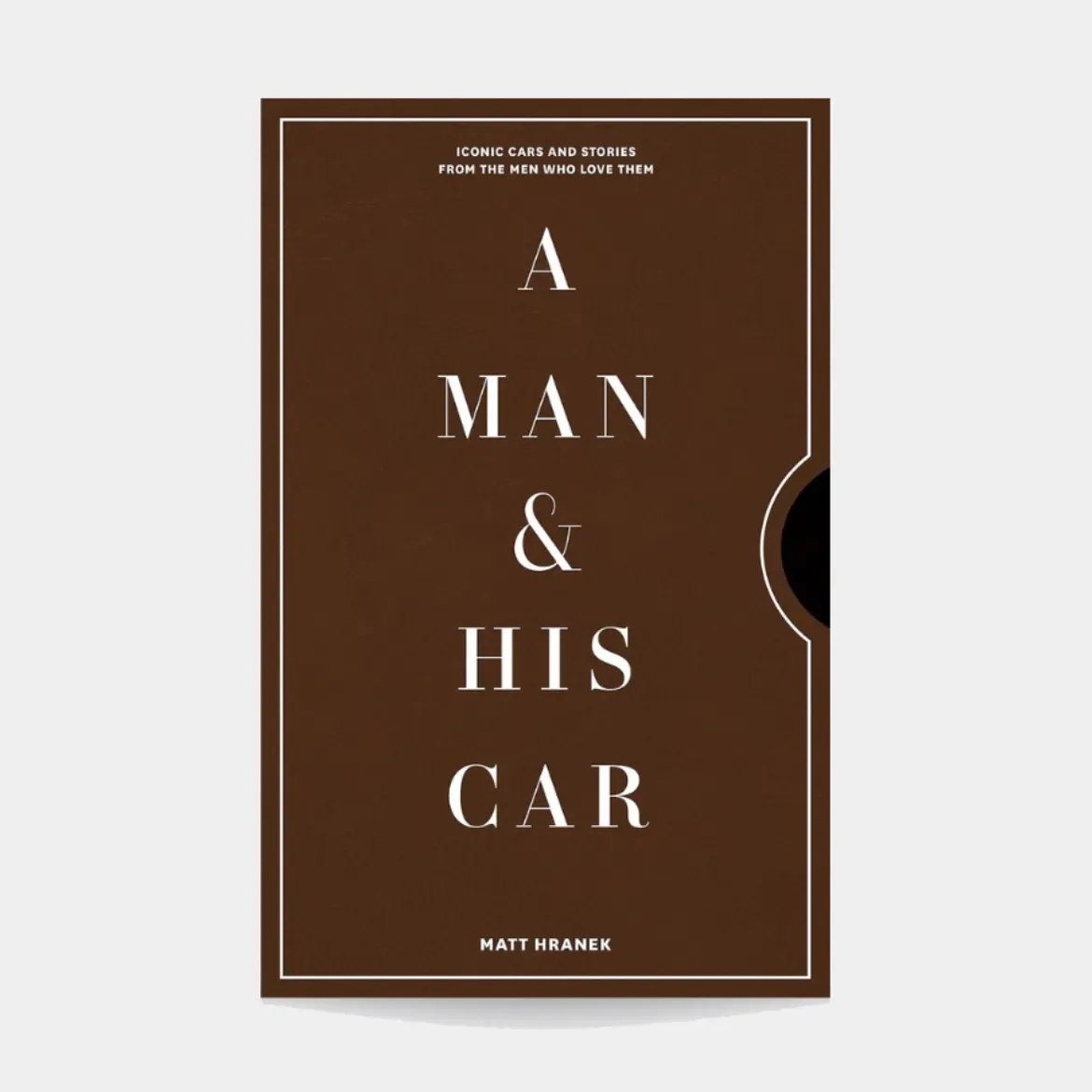 A Man & His Car Obálka knihy Book Therapy