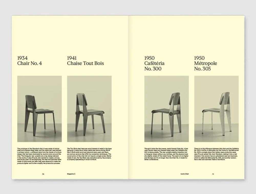 Magazine C: Issue 01 – Standard Chair