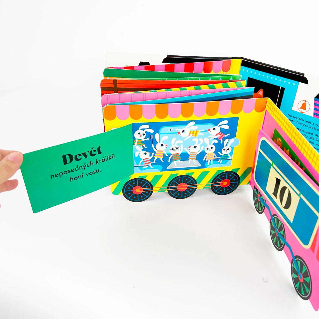 1, 2, 3, 4, 5, vlakem tam a zpět