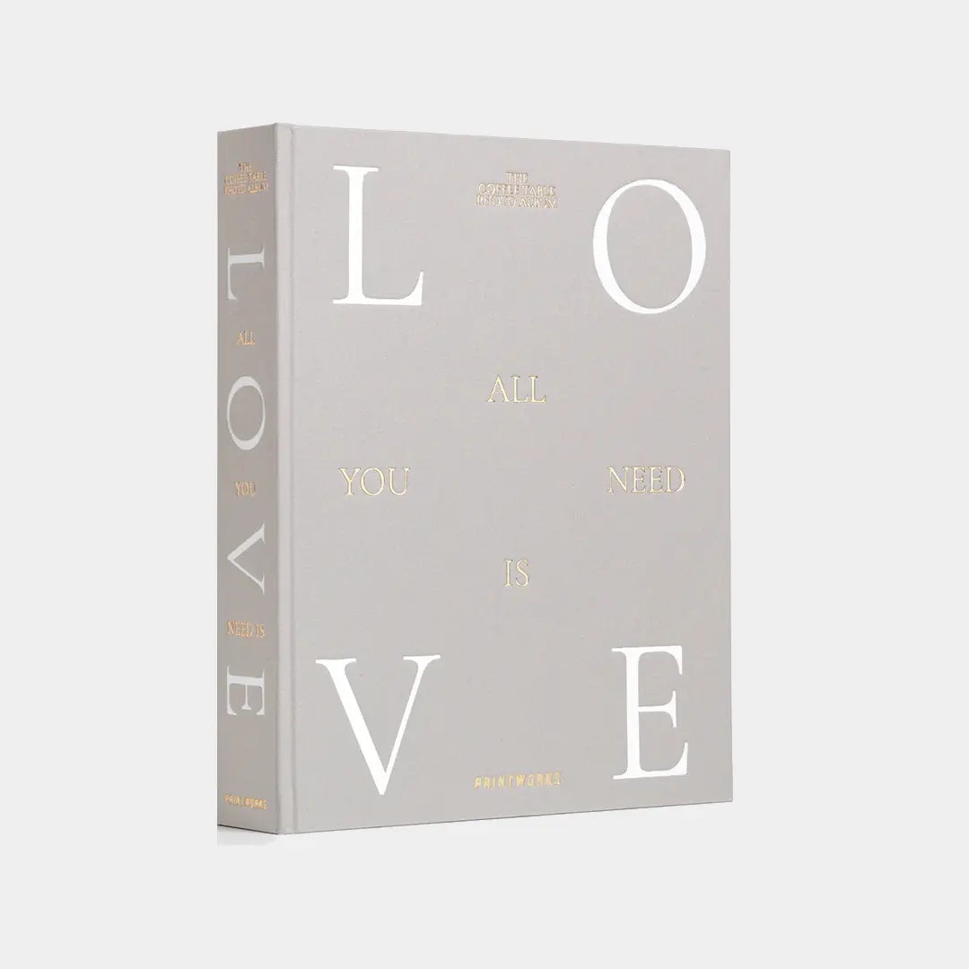 Coffee Table Photo Album - All You Need is Love