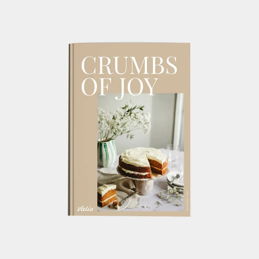 Cookbook: Crumbs of Joy Obálka knihy Book Therapy