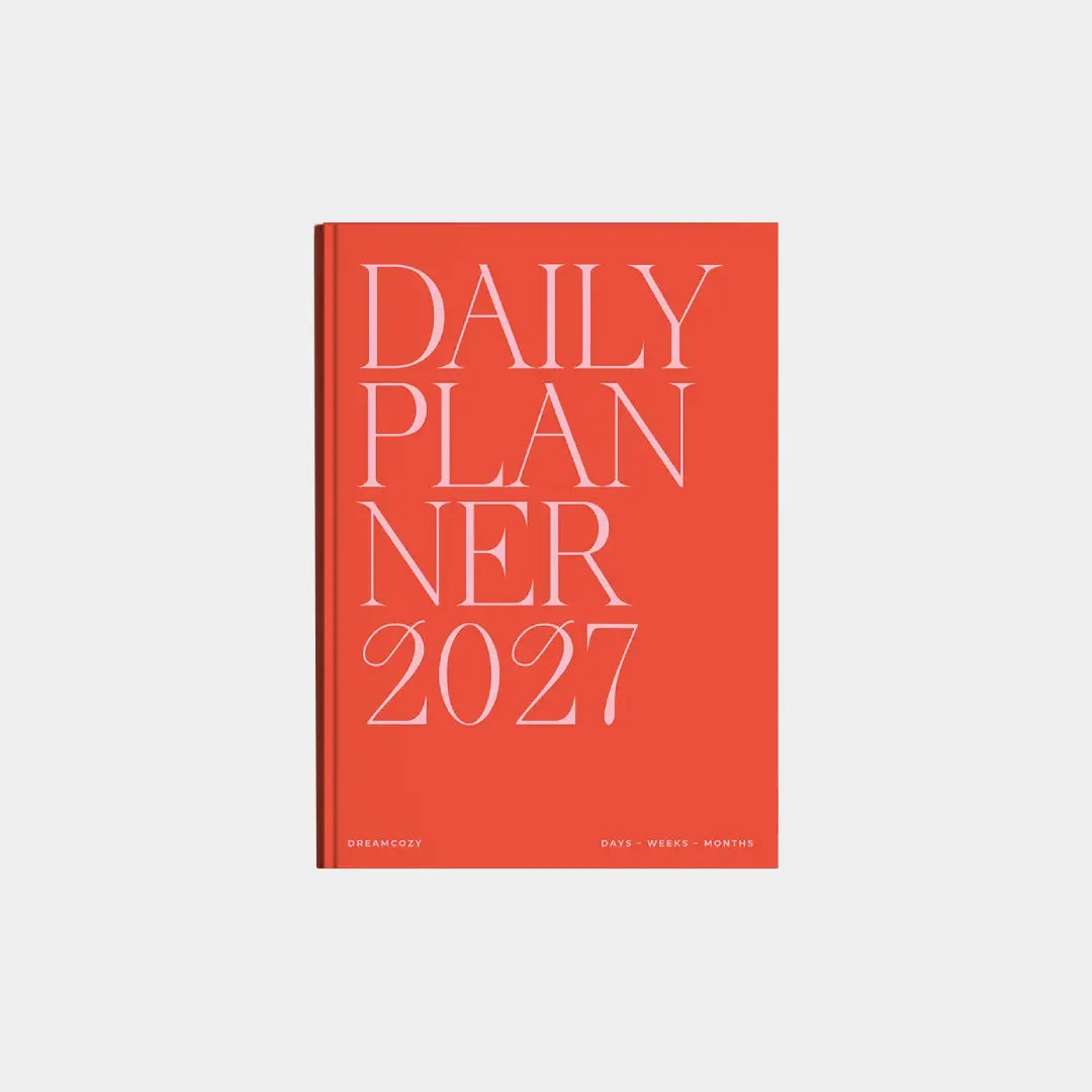 Cozy Planner 2027 - Berry Red