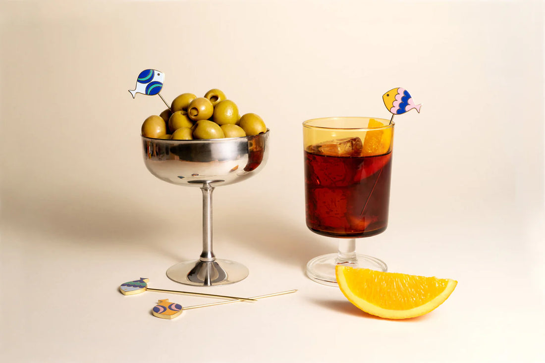 Fish Splash Cocktail Picks (Set of 4)