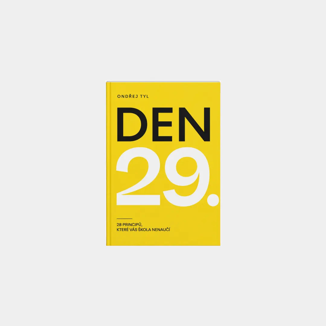 Den 29 - Ondřej Tyl Obálka knihy Book Therapy