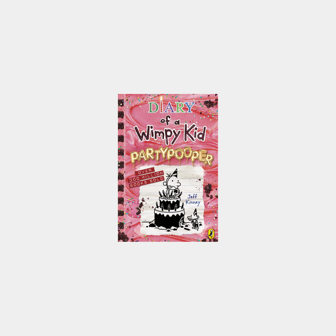 Diary of a Wimpy Kid: Partypooper - Jeff Kinney Obálka knihy Book Therapy