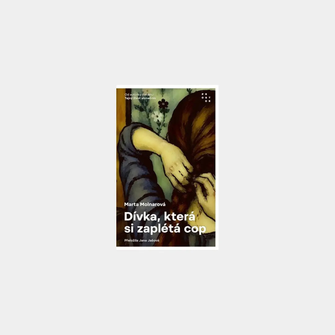 Dívka, která si zaplétá cop - Marta Molnarová Obálka knihy Book Therapy