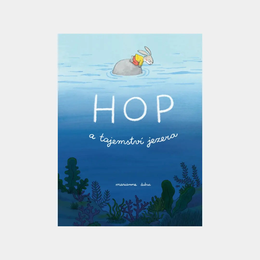 Hop a tajemstvi jezera Obálka knihy Book Therapy