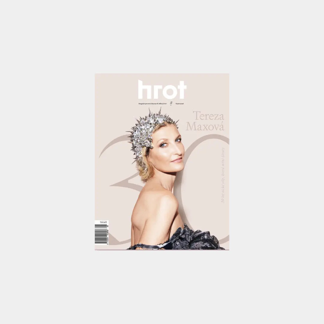 Hrot, 8/26 Tereza Maxová Obálka časopisu Book Therapy
