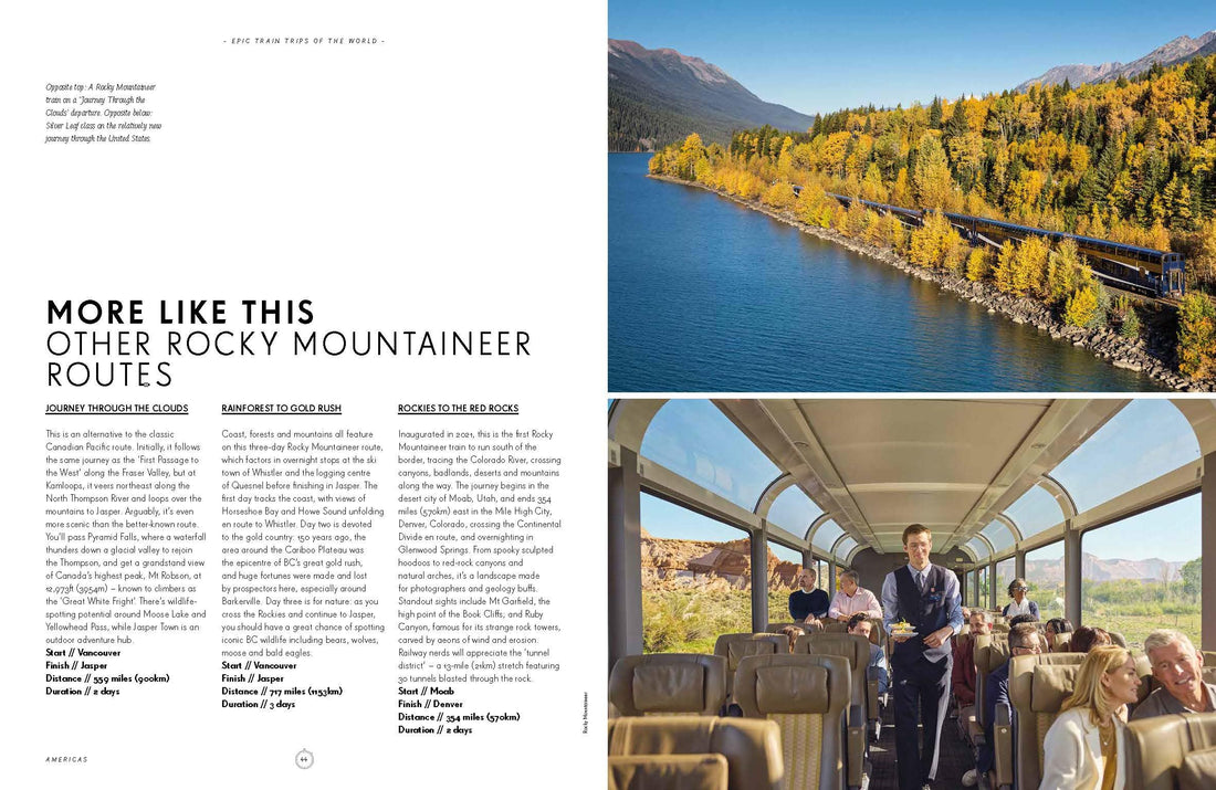 Epic Train Trips of the World