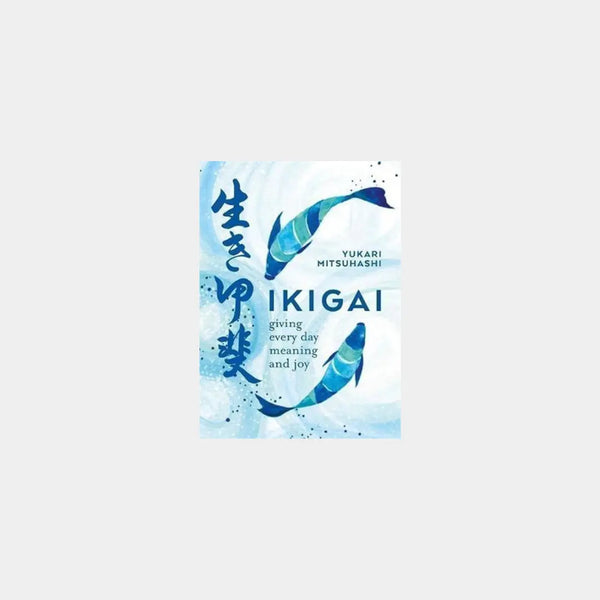Ikigai - Mitsuhashi Yukari Obálka knihy Book Therapy