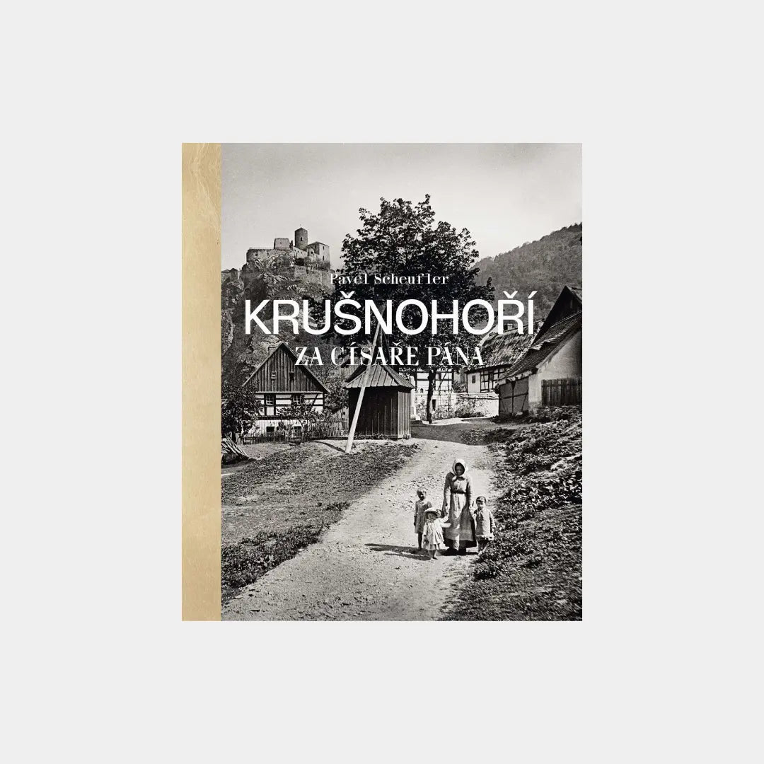 Krušnohoří za císaře pána Obálka knihy Book Therapy