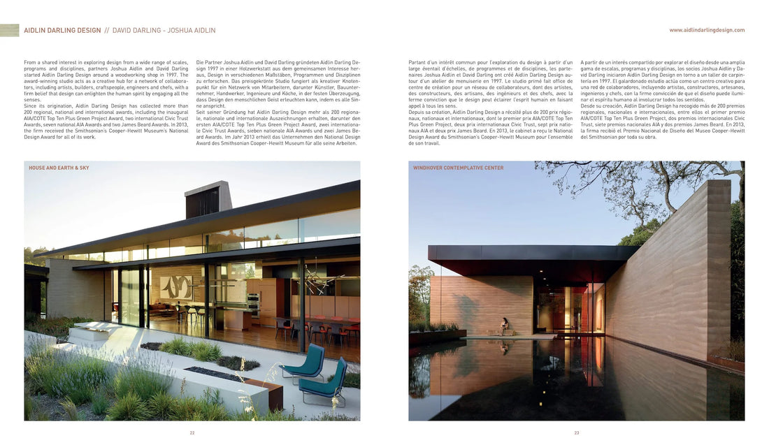 Down to Earth, rammed earth architecture