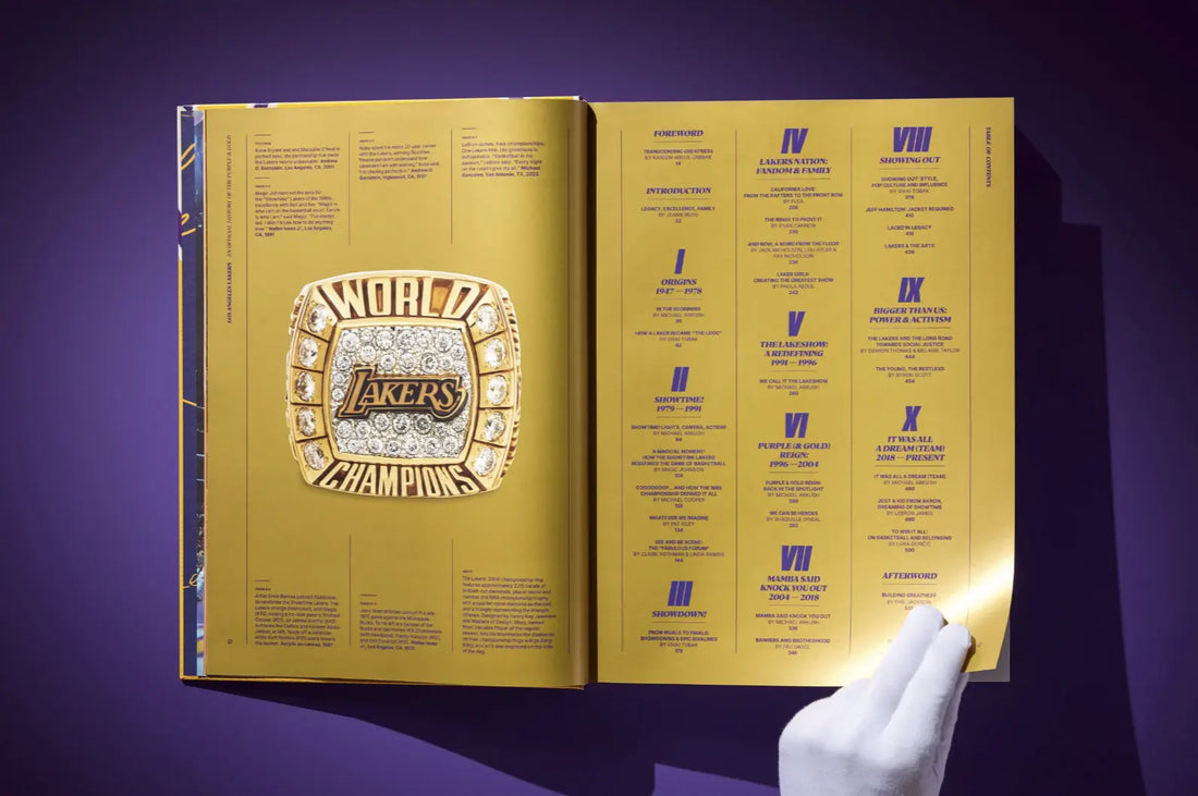 Lakers. An Official History of the Purple & Gold