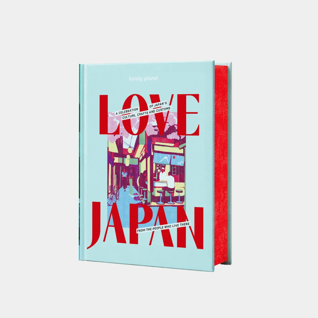 Lonely Planet Love Japan Obálka knihy Book Therapy