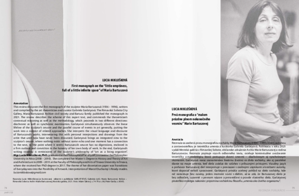 Maria Bartuszová - monografia