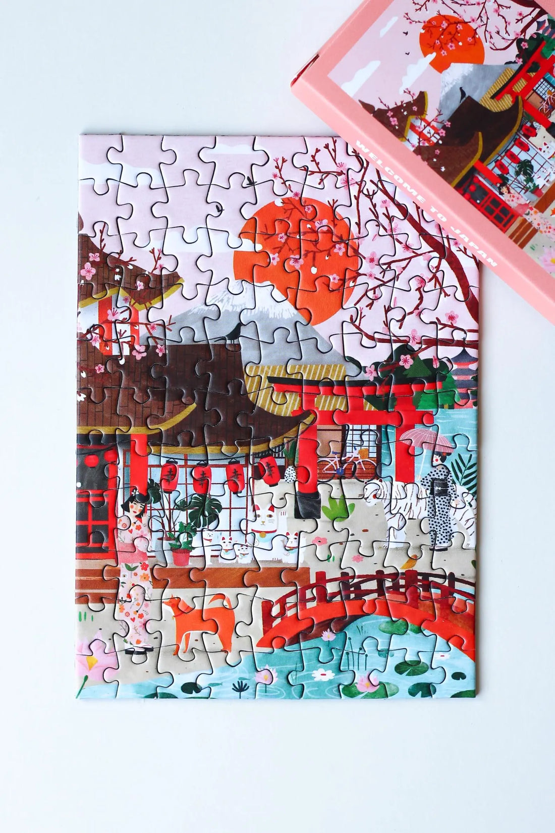 Mini-Puzzle Welcome to Japan, 99 Pieces
