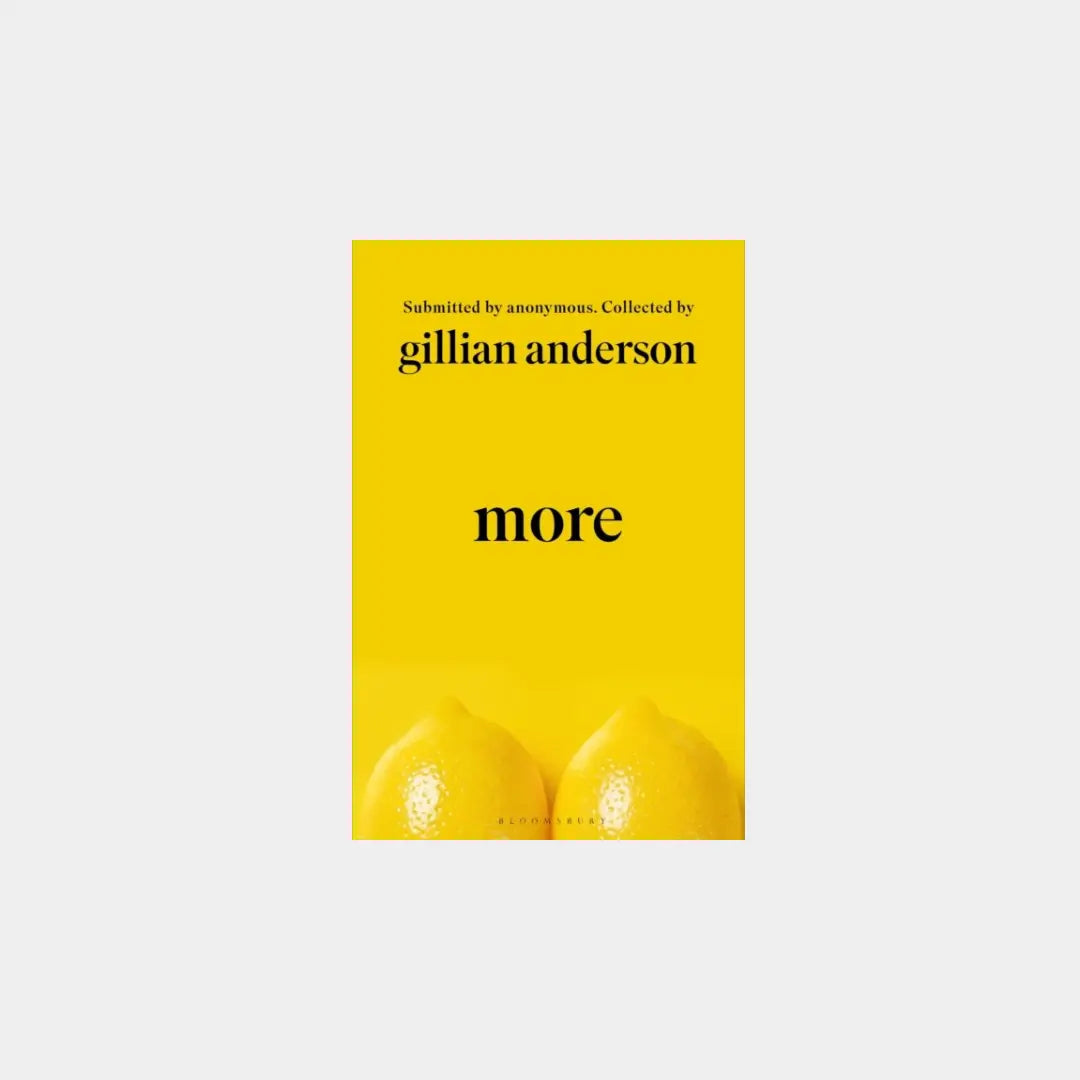 More - Gillian Anderson Obálka knihy Book Therapy