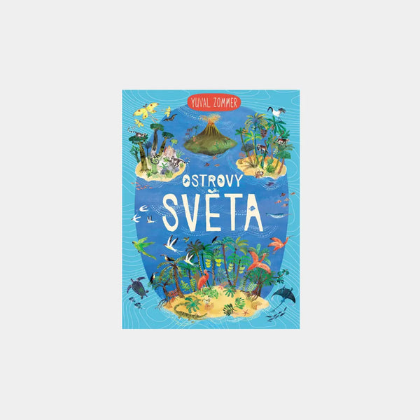 Ostrovy světa Obálka knihy Book Therapy