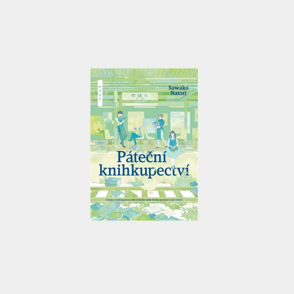 Páteční knihkupectví -  Sawako Natori Obálka knihy Book Therapy