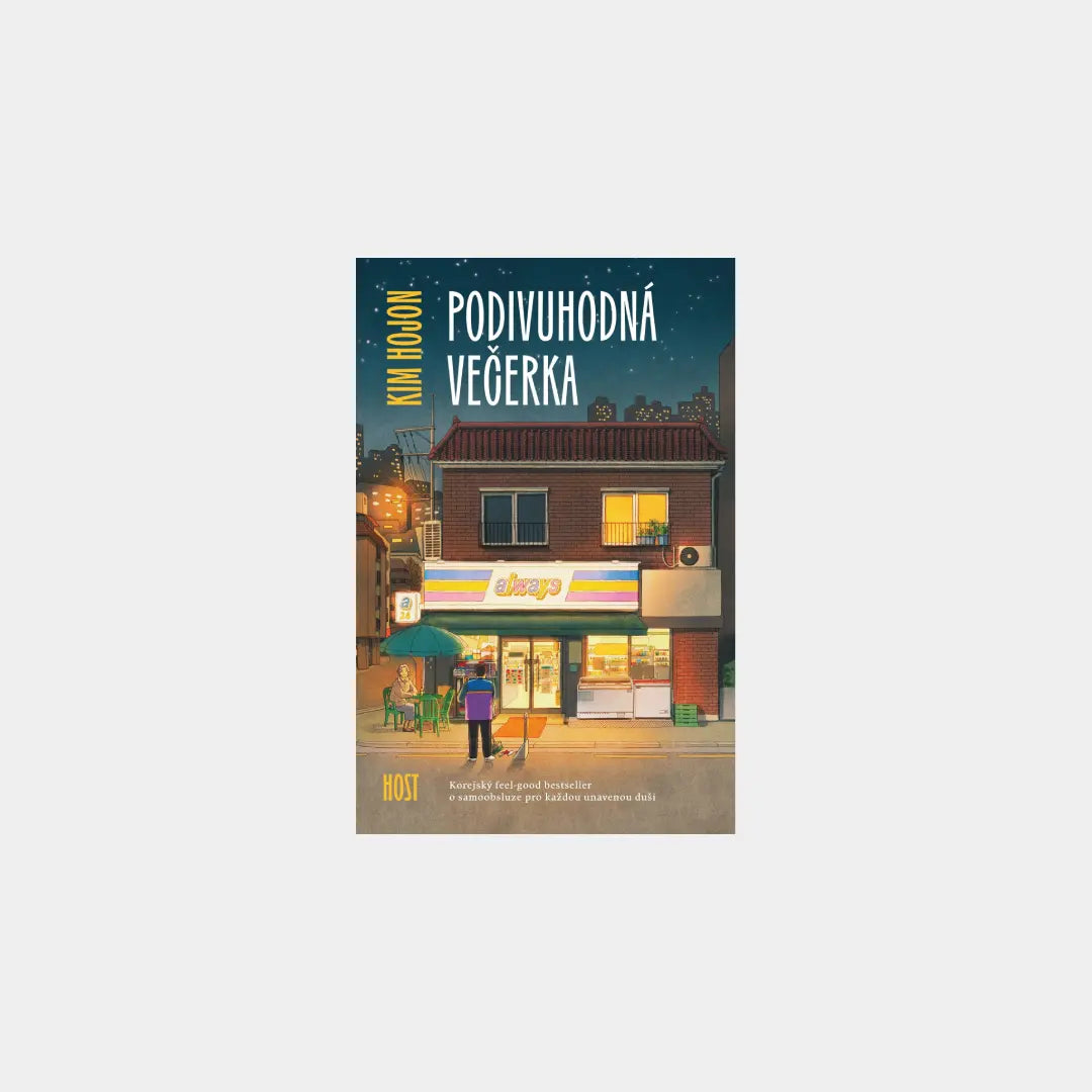 Podivuhodná večerka - Kim Hojon Obálka knihy Book Therapy