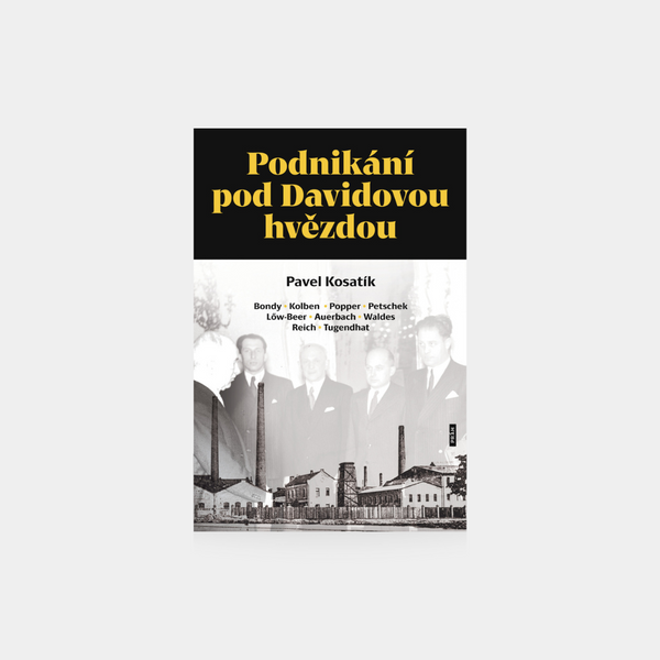 Podnikání pod Davidovou hvězdou - Pavel Kosatík Obálka knihy Book Therapy