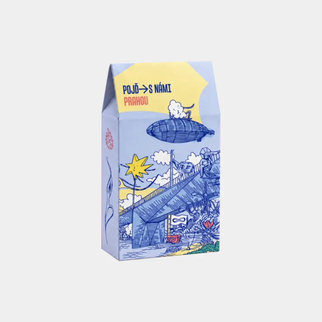 Pojď s námi Prahou Obálka Book Therapy