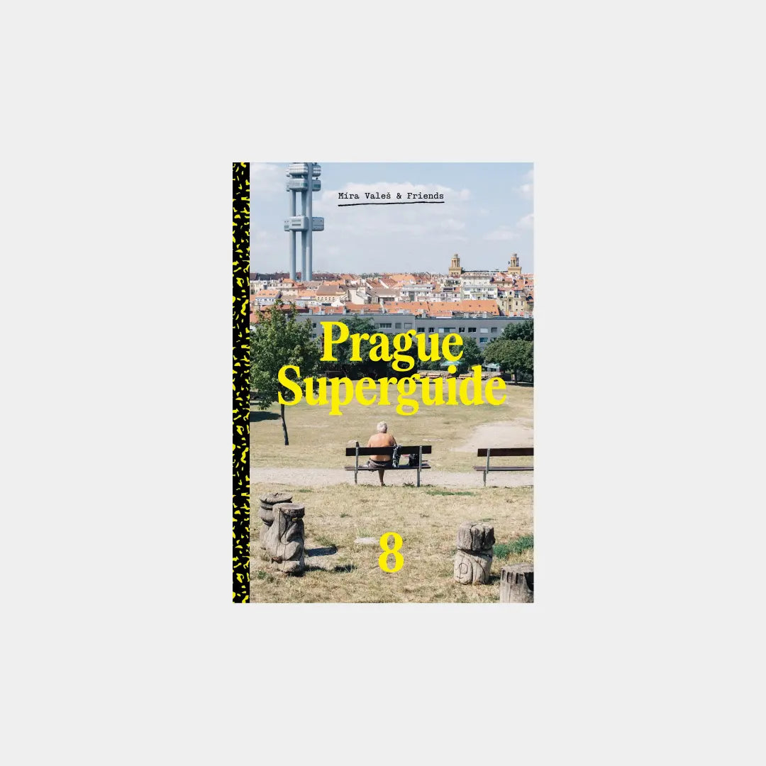Prague Superguide no. 8 Obálka knihy Book Therapy