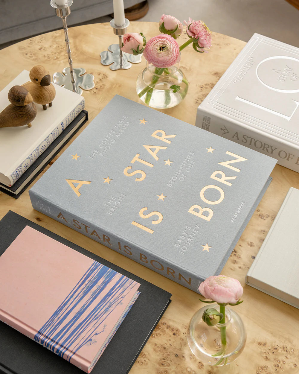 Coffe Table Photo Album - A Star is Born, Grey