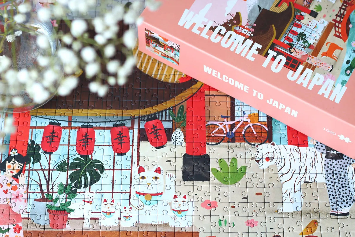 Puzzle Welcome to Japan, 1000 pieces
