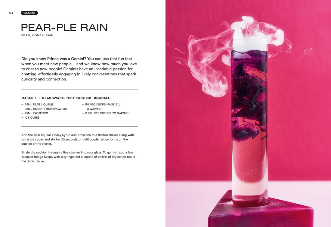 Cosmic Cocktails: Master the mixology of the zodiac with 100 astrological recipes from The Alchemist