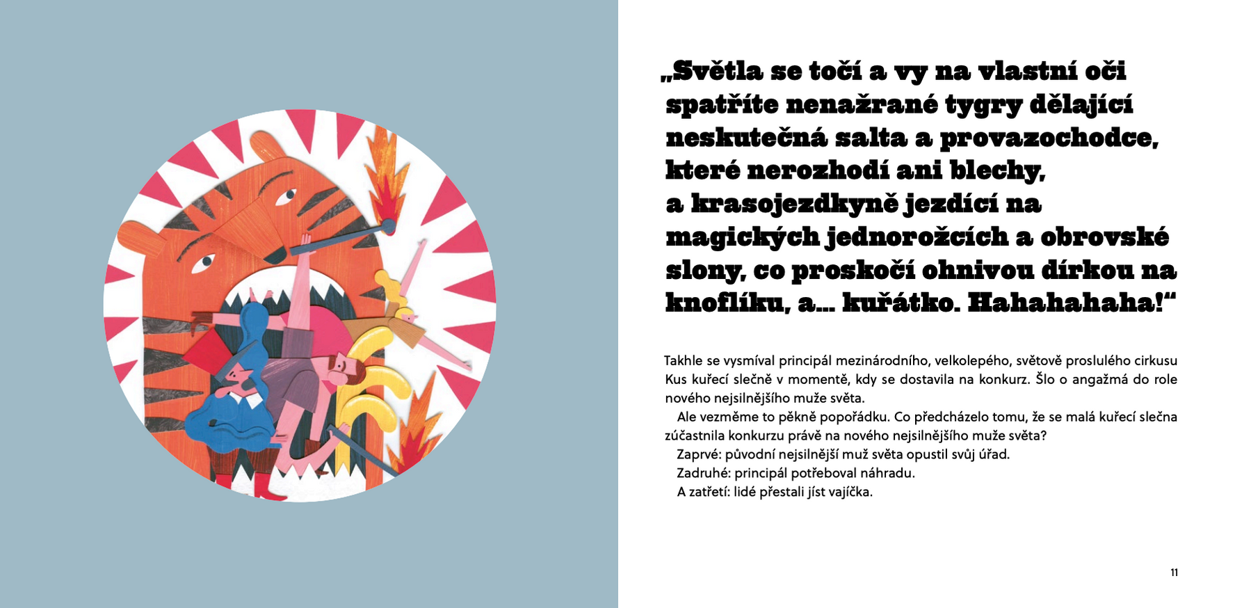 Nejsilnější kuře na světě a jiné pohádky