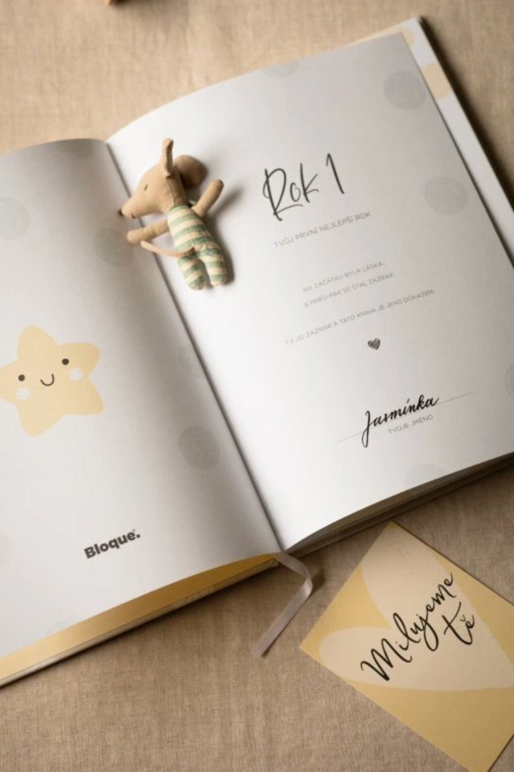 Kniha pro miminko Rok 1 | Pejsek puntík