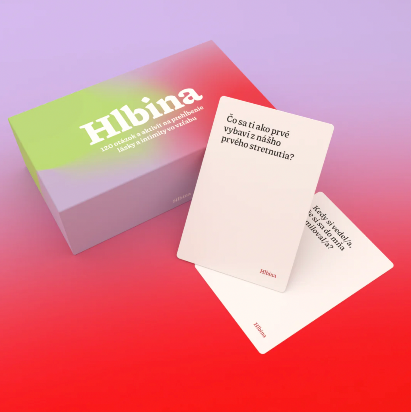 Hlbina & Láska - kartová hra (SK)