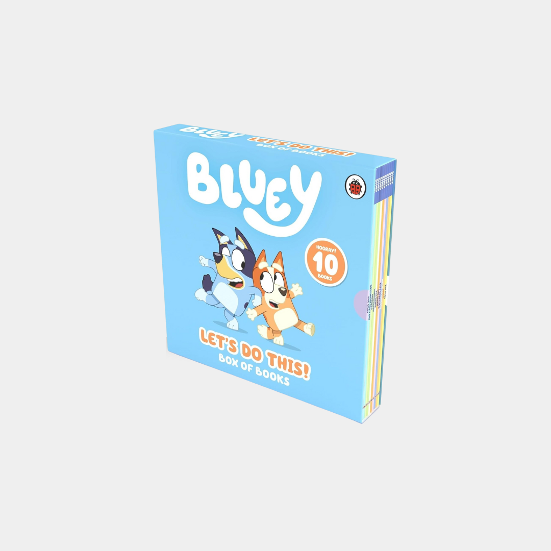 Bluey Let's Do This! Box of Books 10 Books Collection Box Set