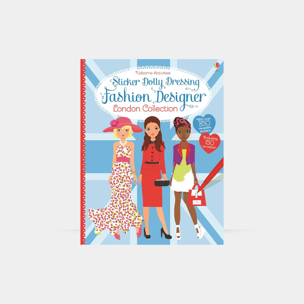 Sticker Dolly Dressing Fashion London