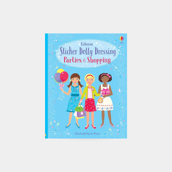 Sticker Dolly Dressing Parties & Shopping