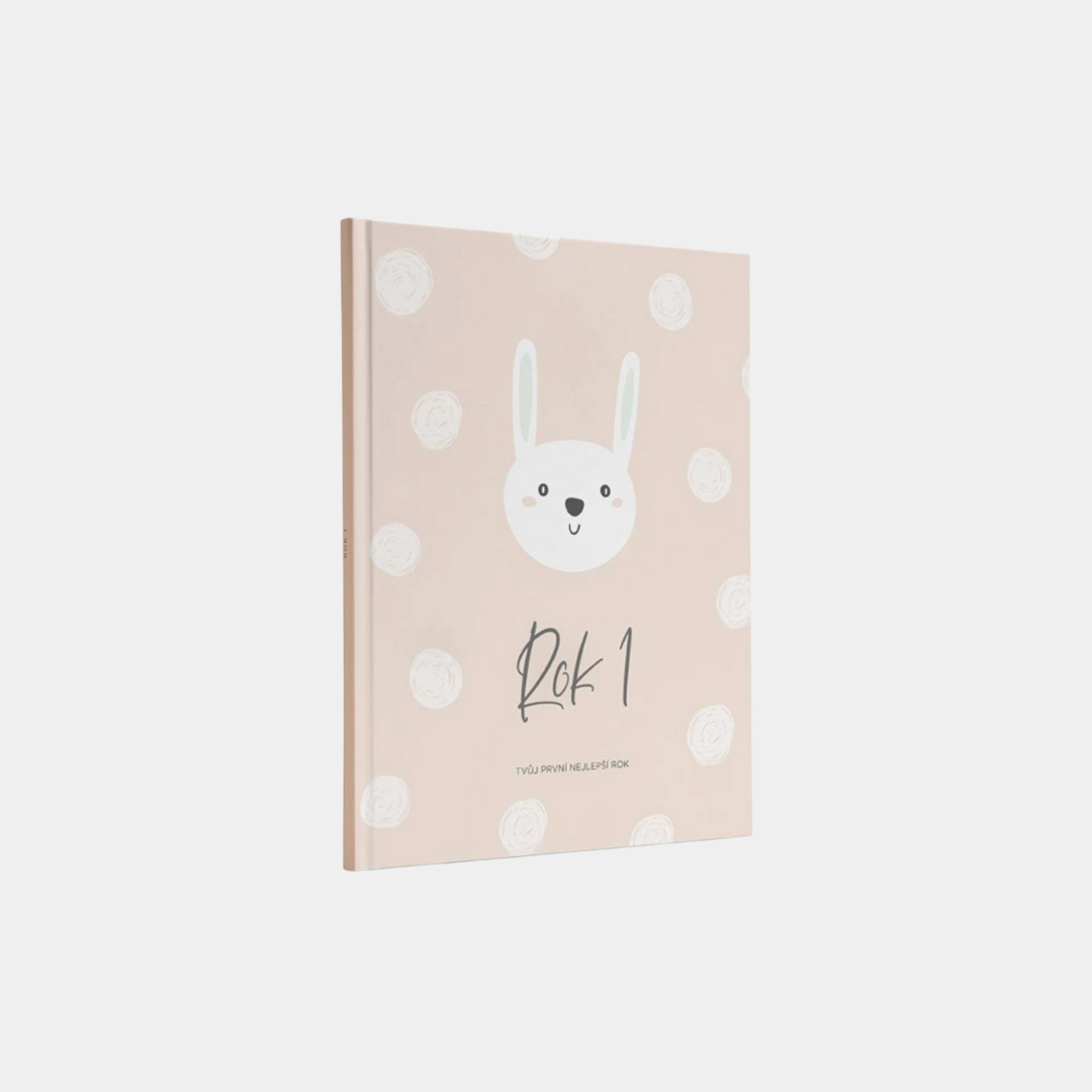 Kniha pro miminko Rok 1 | Slečna Králíčková