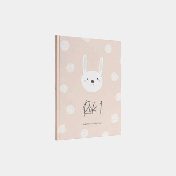 Kniha pro miminko Rok 1 | Slečna Králíčková