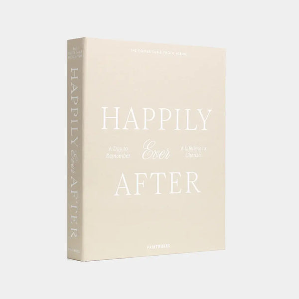 Wedding Album - Happily Ever After, Beige Obálka fotoalba Book Therapy