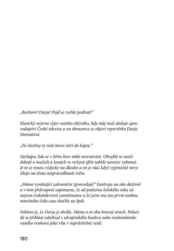 Na svém místě: Rozhovory se ženami, které uspěly v mužské konkurenci - Barbora Černošková