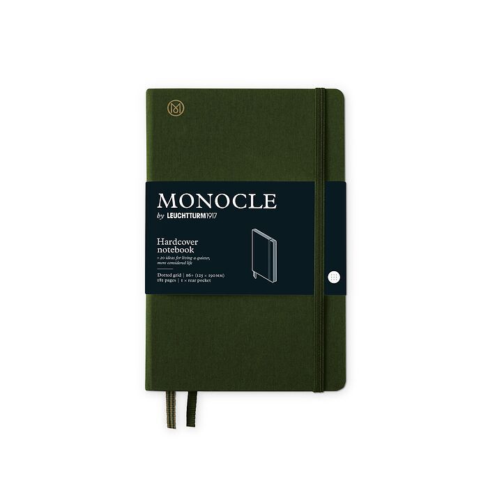 Monocle Hardcover Notebook B6 - Olive