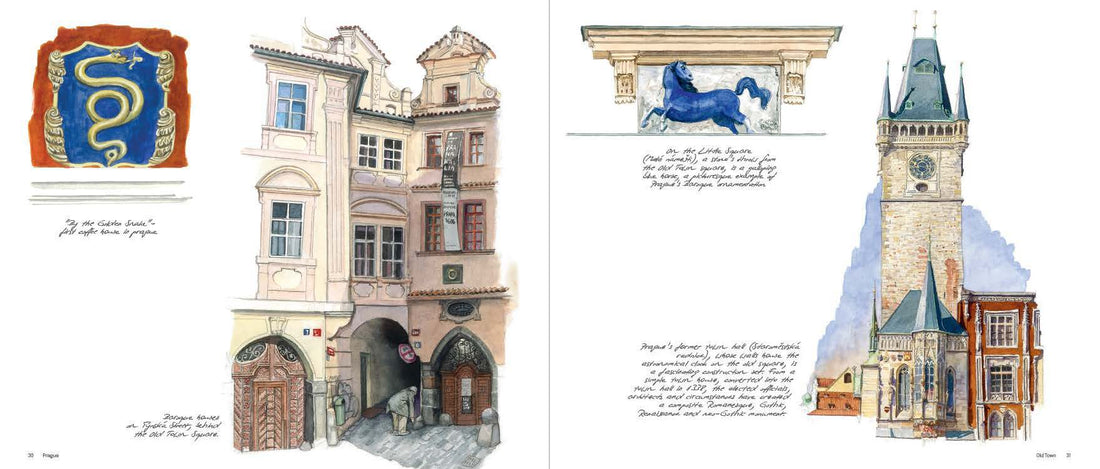 Prague Sketchbook - Tom Mairs, Jaroslav Kalfar