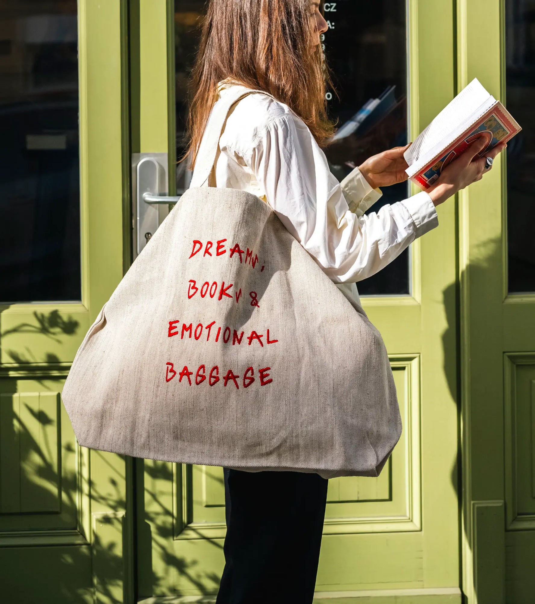 Michaela Fenkl - "Emotional Baggage" Tote Bag