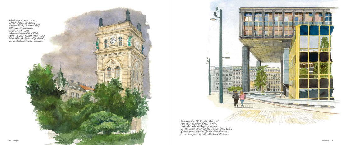 Prague Sketchbook - Tom Mairs, Jaroslav Kalfar