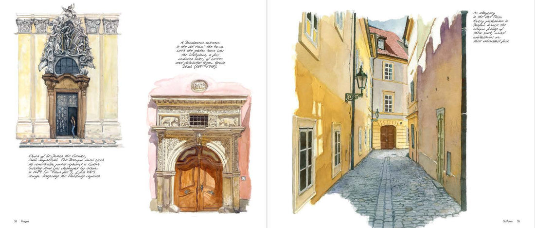 Prague Sketchbook - Tom Mairs, Jaroslav Kalfar