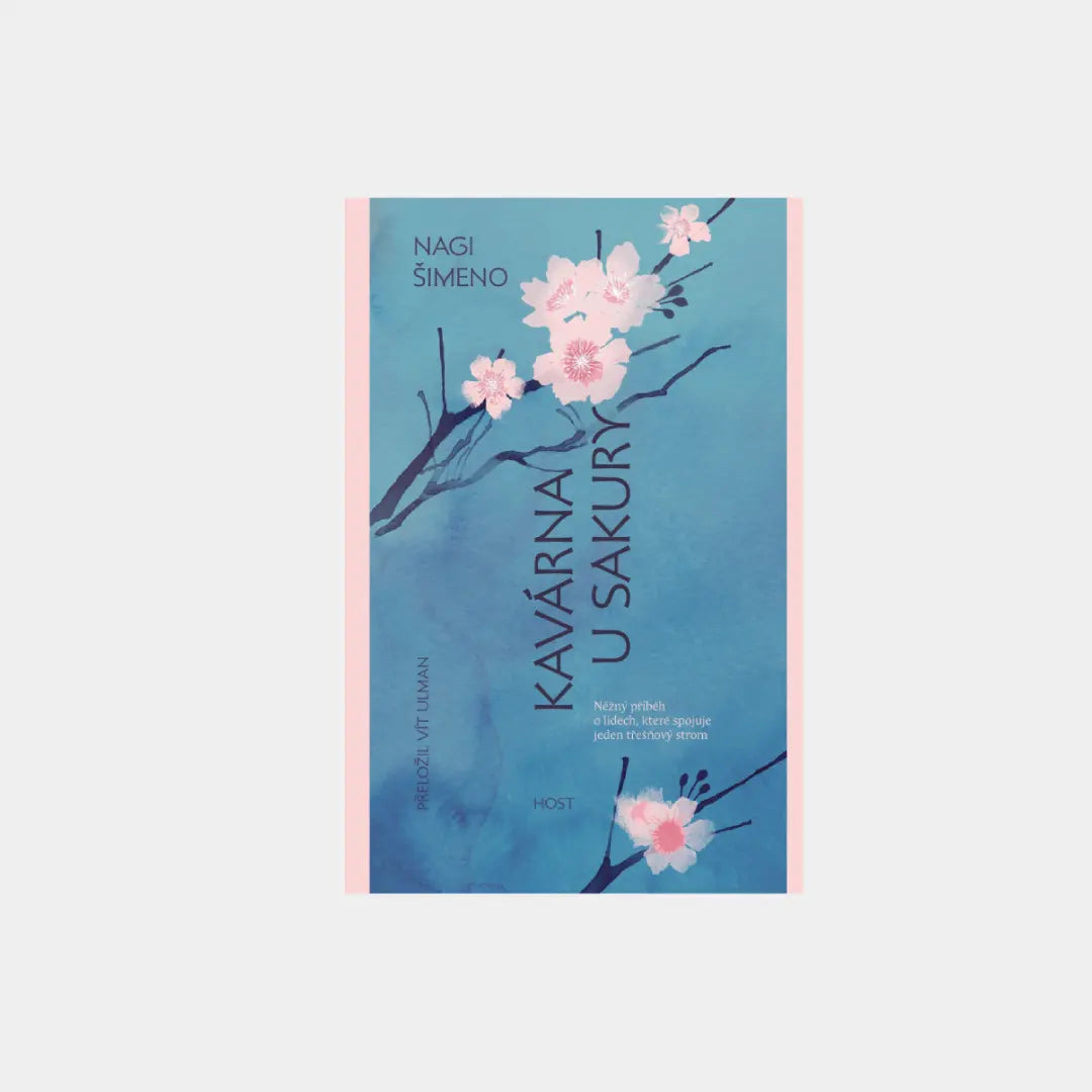 Kavárna u sakury - Nagi Šimeno Obálka knihy Book Therapy