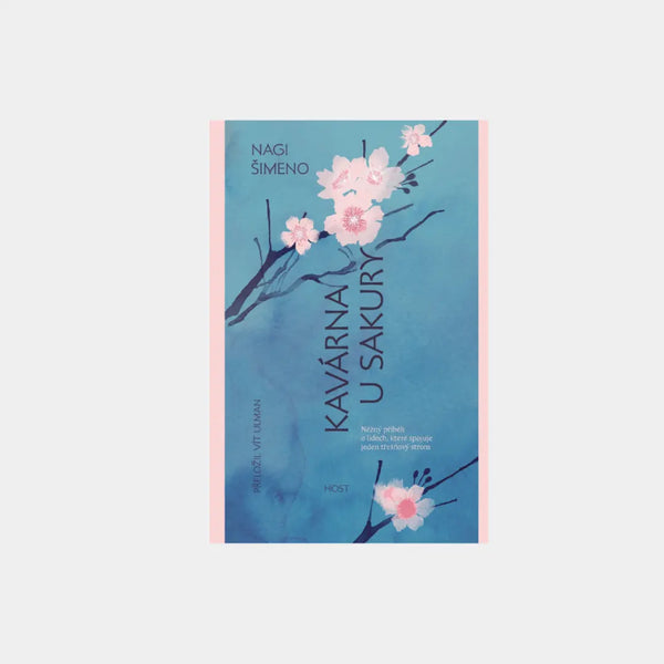 Kavárna u sakury - Nagi Šimeno Obálka knihy Book Therapy