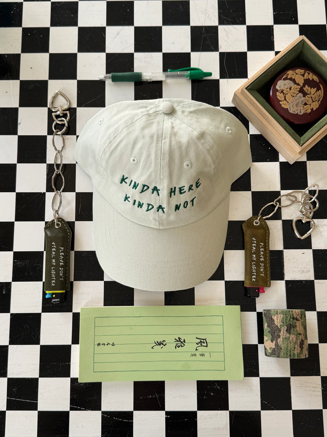 Michaela Fenkl Cap Čepice  Kinda Here Kinda Not 
